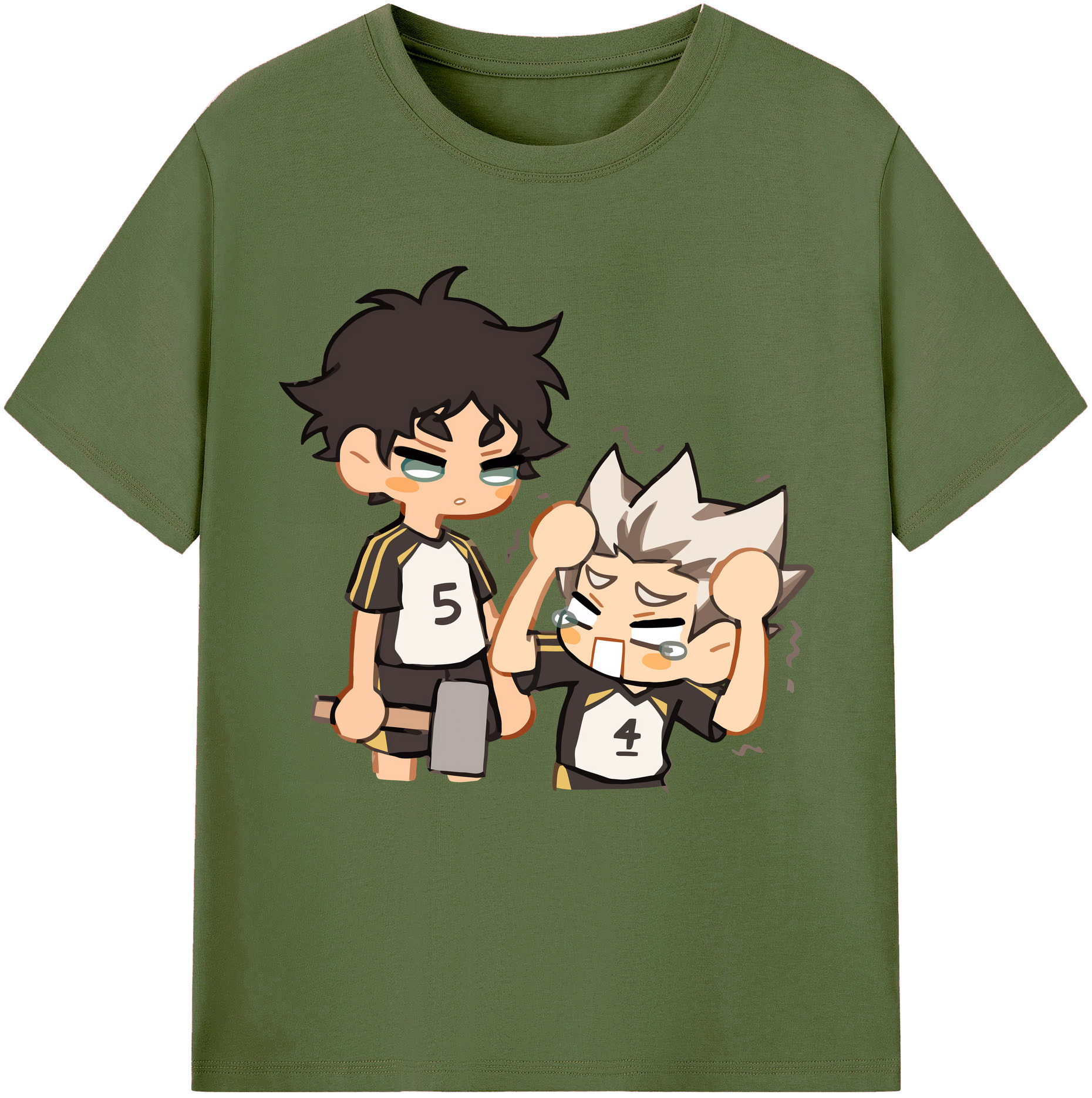 （画像用） ハイキュー!! Haikyu!! 綿100％半袖Tシャツ（フロントプリント）
